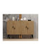 Sideboard Holz Zafíri 120x30x80cm
