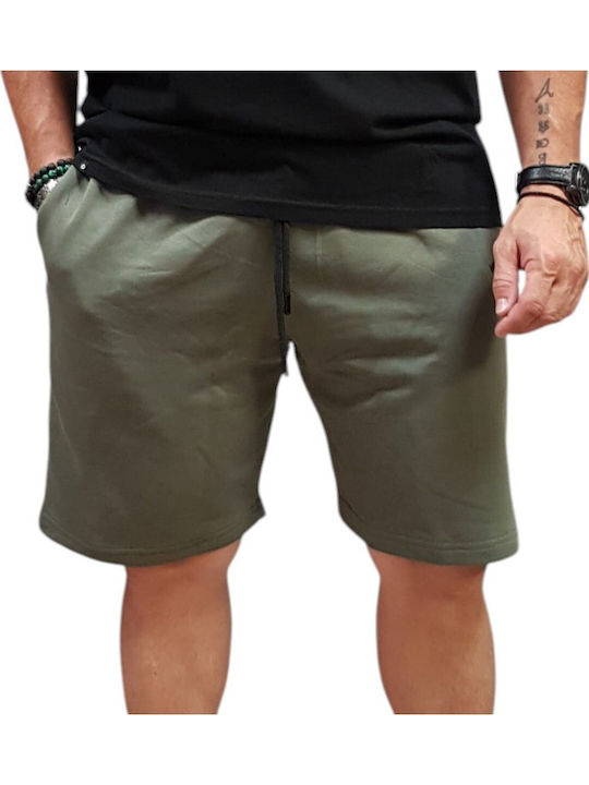 Vinyl Art Clothing Ανδρική Βερμούδα Khaki