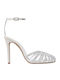 Fabric White Sandals