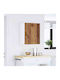 Kalmar Küchenschrank Set Wand- und Bodenmontage Alt Holz 50x31x60cm