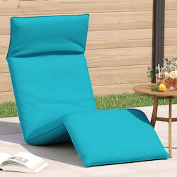 vidaXL Oxford Oxford Beach Sunbed Foldable Meta...