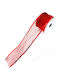 Christmas Red Ribbon 5x2.8cm 1 Piece