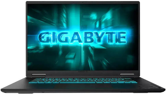 Gigabyte A16 Gaming CVH 16" IPS FHD+ 165Hz (i7-13620H/32GB/1TB SSD + 1TB SSD/GeForce RTX 5060/Windows 11 Pro) (Международен английски език клавиатура)