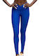 Everyday Women's Leggings High Waist & Push Up Blue