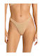 Bikinihosen Beige