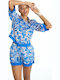 Bluepoint Damenbademode Top Blau Farbnuancen