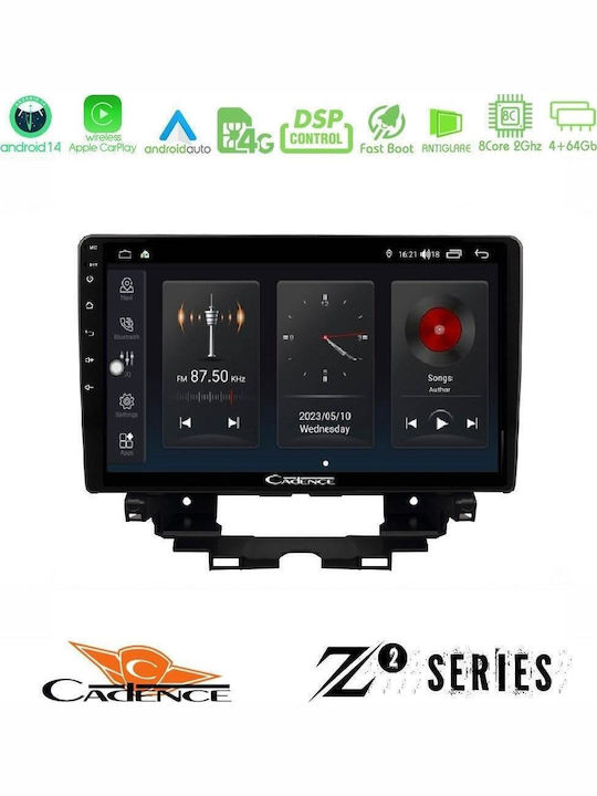 Cadence Car Audio System for Renault Kangoo 2010 with Touch Screen 10"