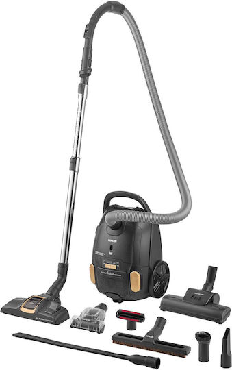 Sencor SVC 8330BK Ηλεκτρική Σκούπα 800W με Σακούλα 3lt Μαύρη