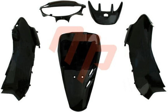 Κουστουμι Κιτ Πλαστικων Honda Dio-50 Zx Af35 Μαυρο