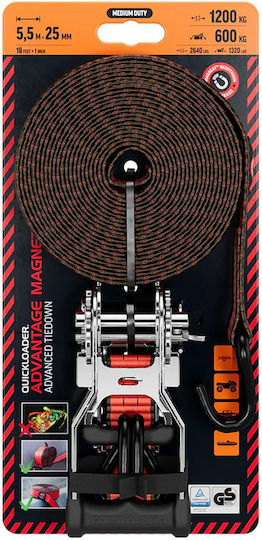 Quickloader Auto-Gepäckgurte 550x2.5cm mit Ratsche