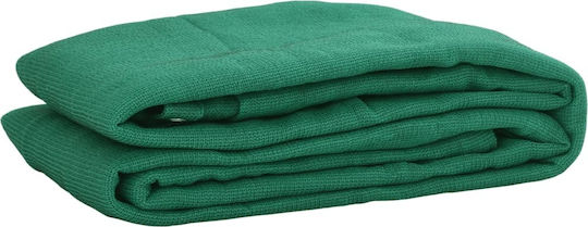 vidaXL Car Luggage Straps Net 220x15cm Green