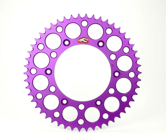 Renthal Rear Aluminum Sprocket 520 Purple 48 Teeth 224u-520-48gppe