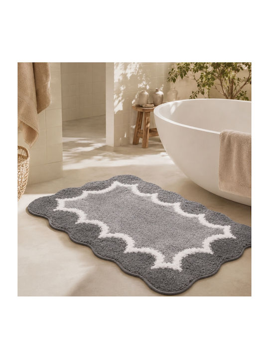 My Home Luxury Non-Slip Bath Mat CBM-1 Dark Gray 50x80cm