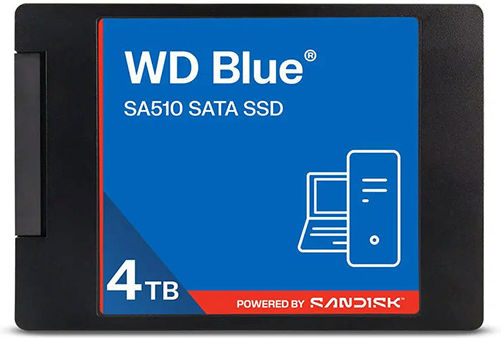 Western Digital SA510 SSD 4.1TB τύπου 2.5'' με σύνδεση SATA III WDS400T5B0A-00LMP0