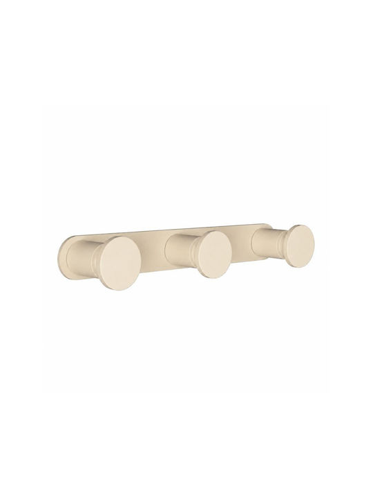 Pam & Co Triple Bathroom Hook With Screws 3.5x2...