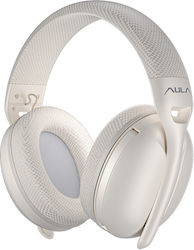 Aula S6 Over Ear Гейминг Слушалки със Свързаност 2,5 мм / 3,5 мм / Bluetooth Шампанско
