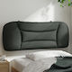 vidaXL Cushion for Fabric Headboard Gray 110x48cm