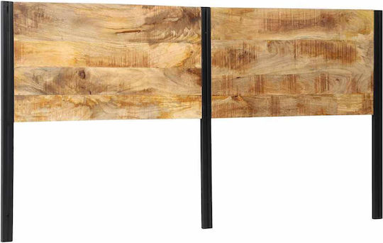vidaXL Wooden Bed Headboard Brown 200x100cm