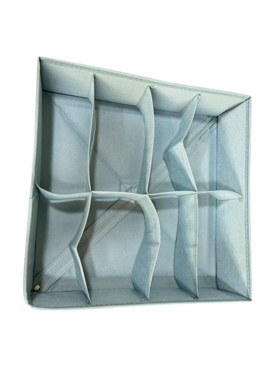 Fabric Storage Box with Lid 32x32x10cm