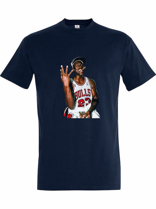 T-shirt Унисекс Michael Jordan Cigar Poster Bas...