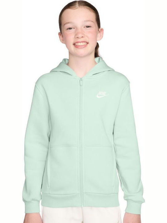 Nike Спортна Детска Жилетка Флийс с Качулка Min...