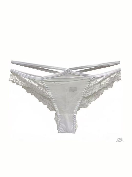 Intimonna Damen-Slip Weiß