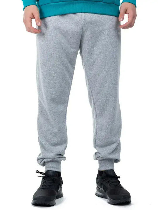 Herren-Sweatpants mit Elastikbund Blau