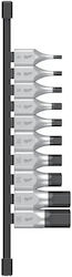 Milwaukee 4932480853 Καστάνια με Καρυδάκια 1\2" 10τμχ Milwaukee 4932480853 Καστάνια με Καρυδάκια 1\2" 10τμχ