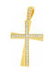 Fa Cad'oro Gold Kreuz ohne Kette
