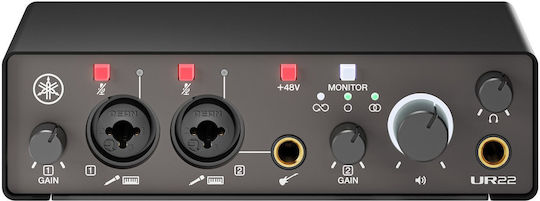 Yamaha UR-22 MK3 J080.00024 External Professional Sound Card with USB Connection