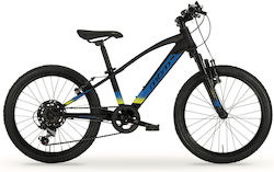 MBM District 20" Παιδικό Mountain Bike Μαύρο