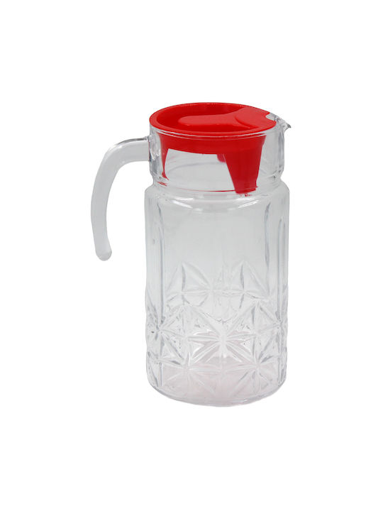 Keskor Κανάτα Σερβιρίσματος Γυάλινη 1600ml
