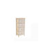 Storage Drawers from Wood with 4 Drawers L37.5xW27.5xH86cm