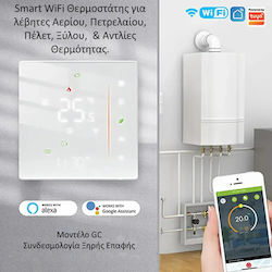 MOES 006 Digital Wall-Embedded Room Thermostat ...