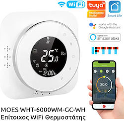 MOES 6000 Цифров Термостат За Стая Smart С Wi-Fi