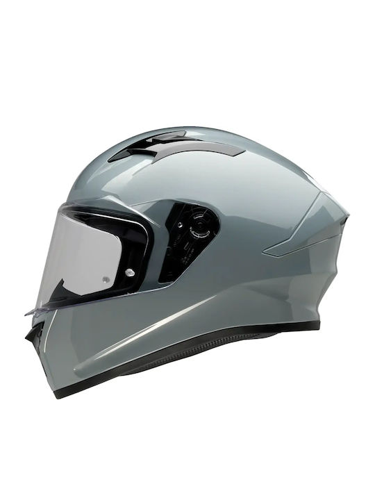 Z1R Talon Solid Nardo Grey Motorcycle Helmet Full Face DOT / ECE 22.06