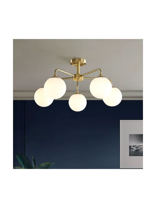 Luminastar Ceiling Light 50cm White
