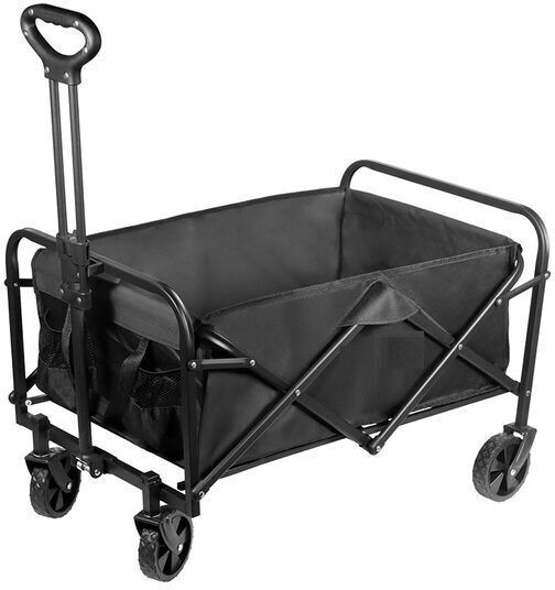 Vivatechnix Sistem pentru Transport / Ridicare a Sarcinilor Pliabil pentru Sarcină de până la 100 kg în Culoare Neagră