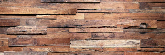 Autocolant de Perete Bucătărie Dimex Line 180x60 cm Perete de Lemn Bucătărie
