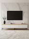 Black TV Stand L180xD30xH41cm