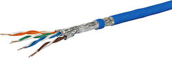 Logon S/FTP Cat.7a Καλώδιο Ethernet 100m Μπλε Logon S/FTP Cat.7a Καλώδιο Ethernet 100m Μπλε