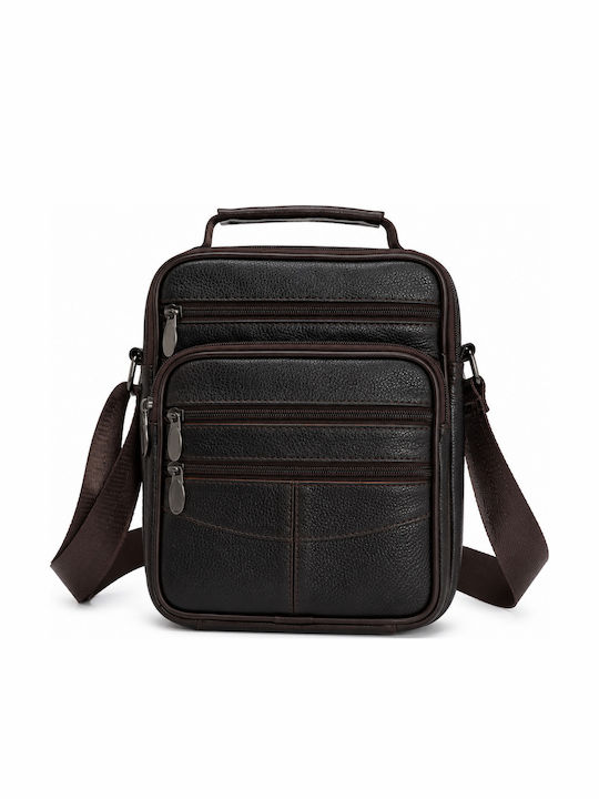 Men's Shoulder / Crossbody Bag Brown