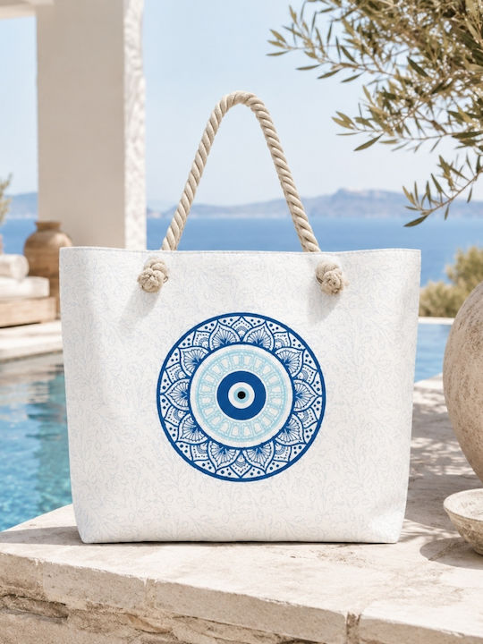 My Home Luxury Τσάντα Θαλάσσης Μπλε