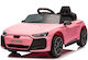 Audi RS e-tron GT Μονοθέσιο με Τηλεκοντρόλ Licensed 12 Volt Ροζ
