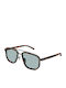 Gucci Unisex Γυαλιά Ηλίου με Καφέ Σκελετό και Μπλε Φακό GG2073S 002