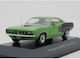 1971 Plymouth Hemi Cuda Scara 1:43 Model Static Metalic Verde Negru