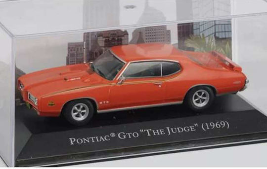 1969 Pontiac Gto Judge Scara 1:43 Replika Metalică Roșie