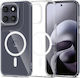 Tech-Protect Flexair Hybrid Rückseite Hülle Silikon / Kunststoff Transparent (Motorola Moto G67 / G77 / G87)