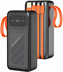 Pavareal G38 30000mAh 22.5W Schwarzes Power Bank Pavareal G38 30000mAh 22.5W Schwarzes Power Bank