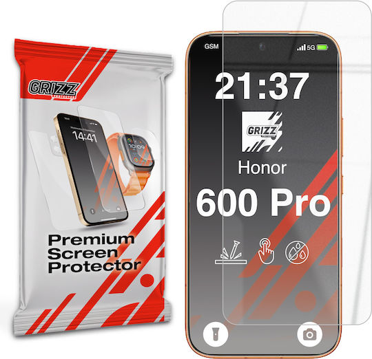 GrizzGlass Tempered Glass (Honor 600 Pro)